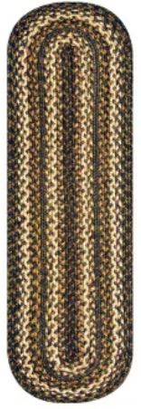 Braided Table Runner or Stair Tread HS 8x28 - Kilimanjaro