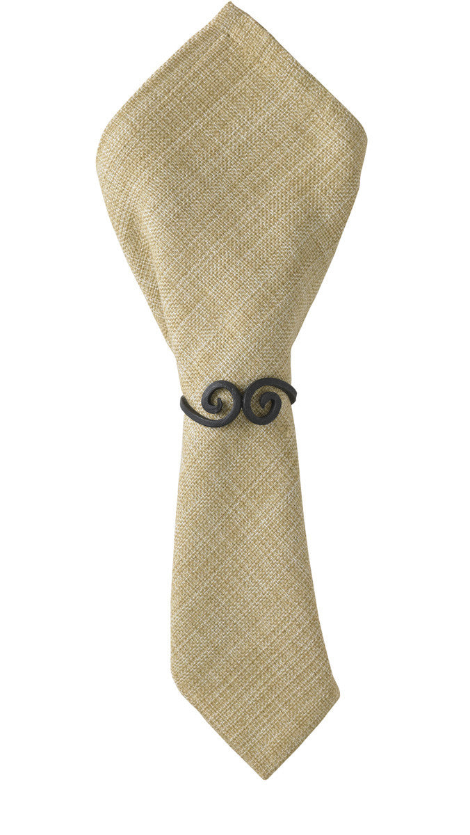 Iron Knotted Napkin Ring