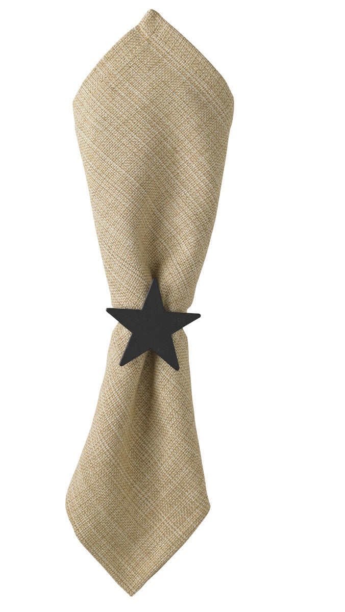 Napkin Ring - Star Iron