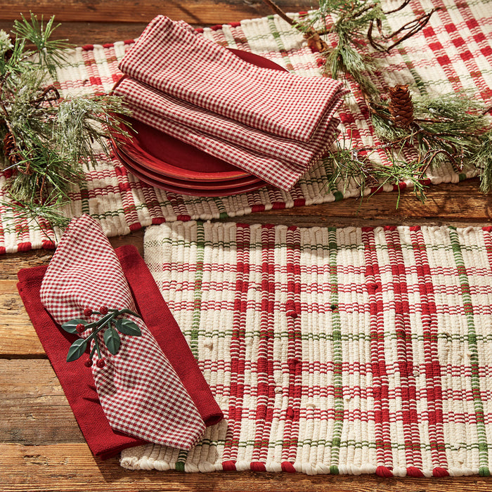 Placemat - Christmas Memories Chindi