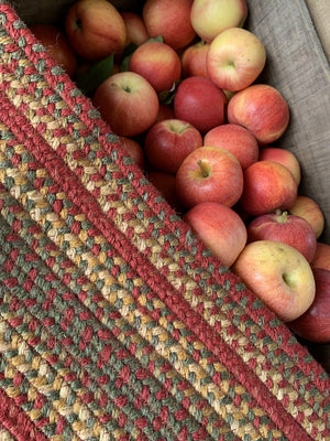 Braided Table Runner HS 11x36 Oval - Cider Barn