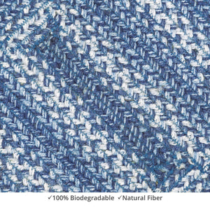 Braided Placemat HS 13x19 Rectangle - Denim