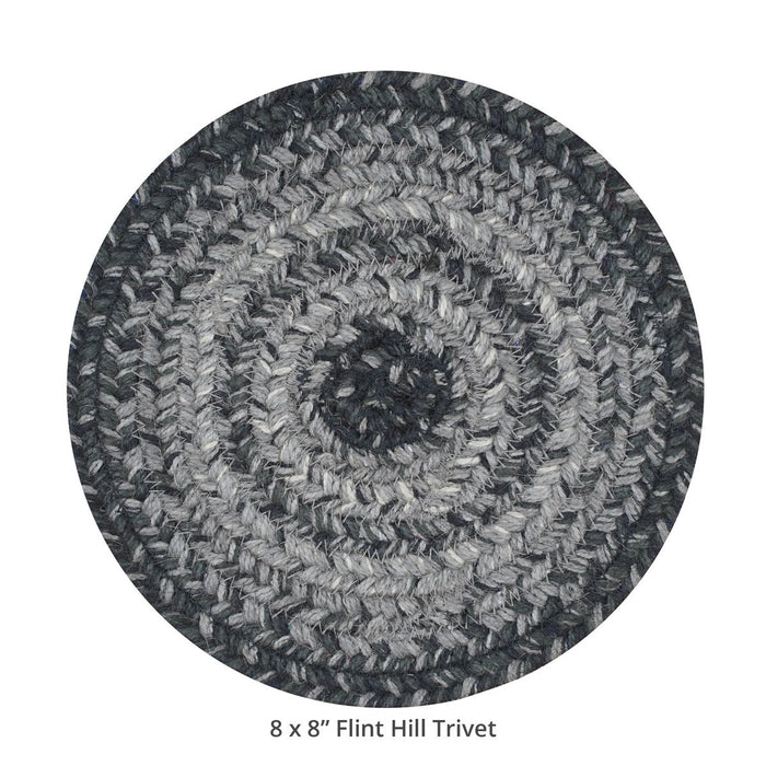 Braided Trivet HS 8" - Flint Hill