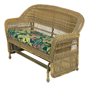 Wicker Double Glider - Antique