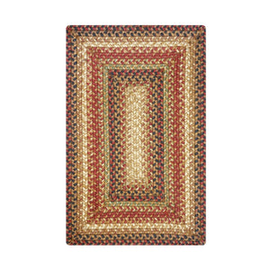 Braided Rug HS 4x6 Rectangle - Gingerbread