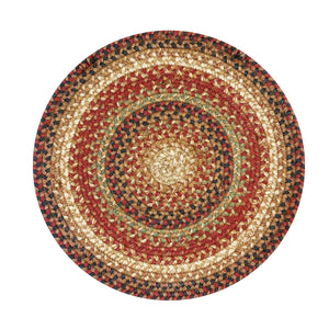 Braided Trivet HS 15" - Gingerbread