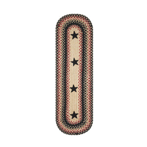 Braided Table Runner HS 11x36 Oval - Gloucester Star