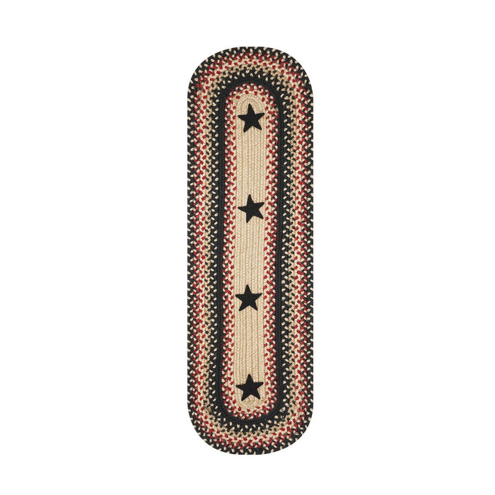 Braided Table Runner HS 11x36 Oval - Gloucester Star