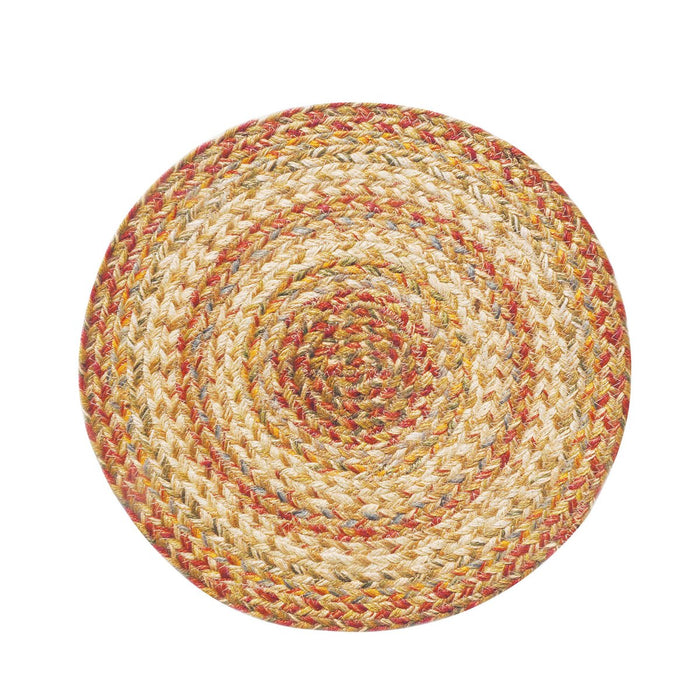 Braided Trivet HS 15" - Harvest