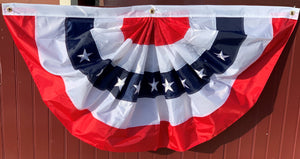 48x25 American Flag Bunting