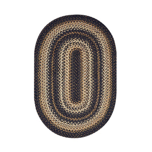 Braided Rug HS 4x6 Oval - Kilimanjaro