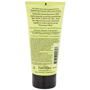 5.5oz Naked Bee CBD Broad Spectrum Hand and Body Lotion