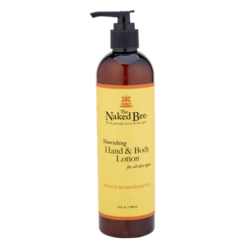 Naked Bee 12 oz Hand & Body Lotion - Orange Blossom & Honey