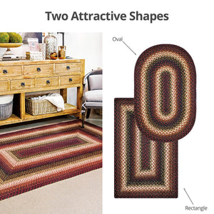 Braided Rug HS 27x45 Rectangle- Prescott