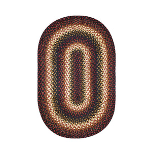 Braided Rug HS 27x45 Oval - Prescott