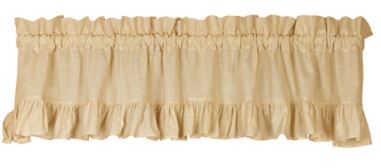 Valance - Flax Ruffle