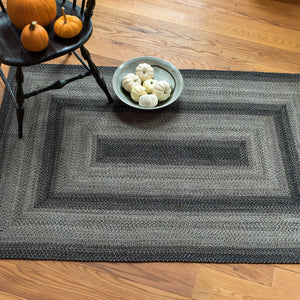 Braided Rug HS 4x6 Rectangle - Flint Hill