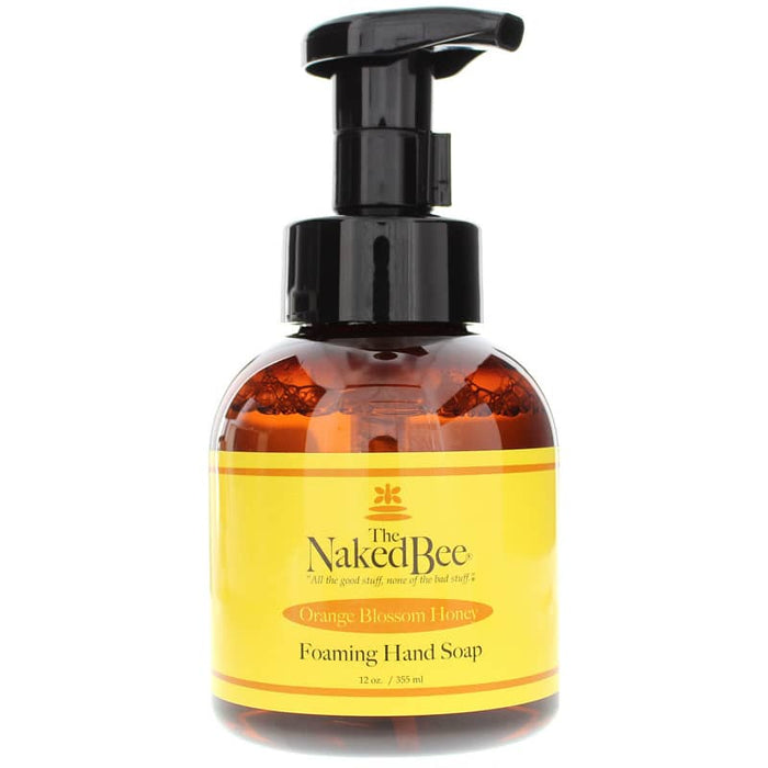 Naked Bee 12oz Foaming Hand Soap-Orange Blossom Honey