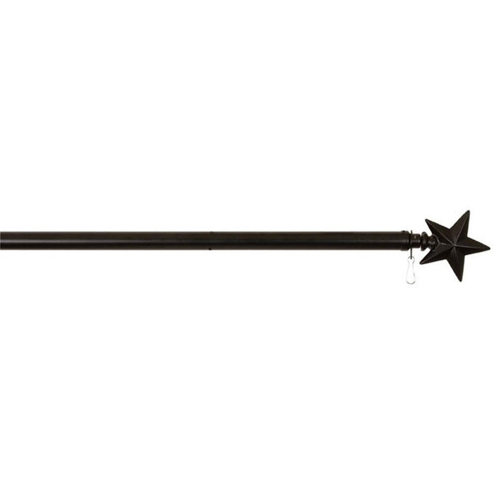 60" Flag Pole - Star