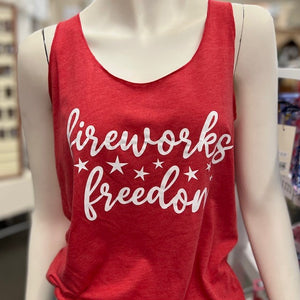 Sweet Tee - Fireworks & Freedom Tank