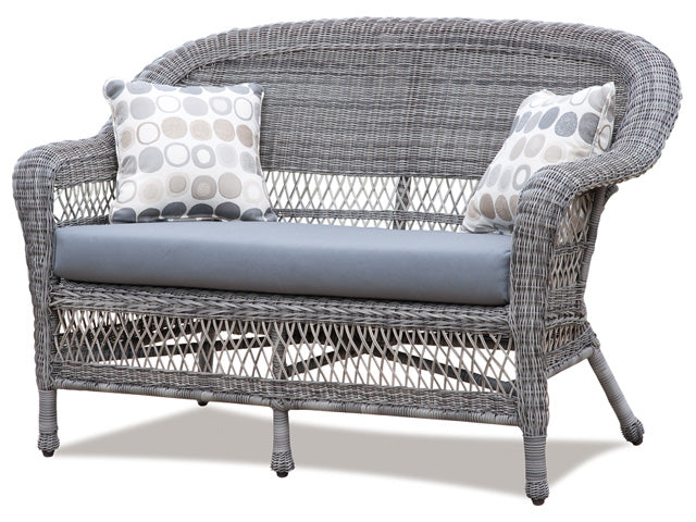 Wicker Loveseat - Fieldstone